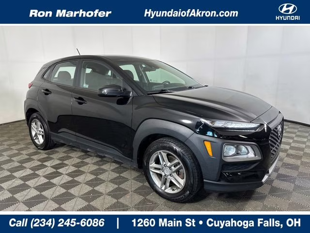 2019 Ultra Black Pearl Hyundai Kona SE AWD SUV