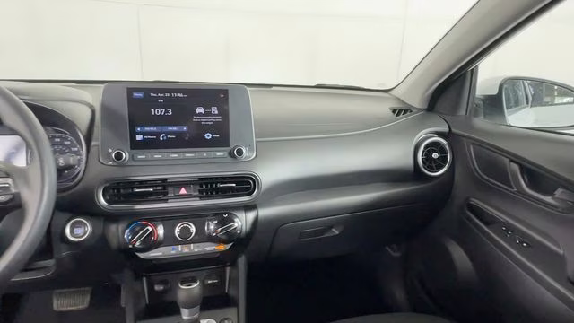 2023 Lunar White Hyundai Kona SEL AWD SUV