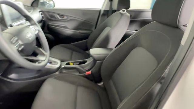 2023 Lunar White Hyundai Kona SEL AWD SUV