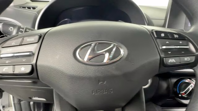 2023 Lunar White Hyundai Kona SEL AWD SUV