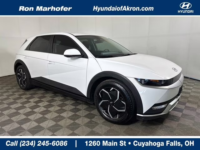 2024 Atlas White Hyundai IONIQ 5 SE RWD SUV