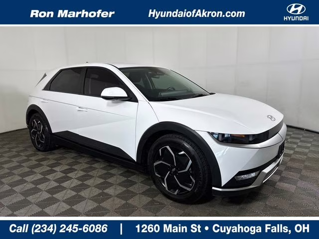 2024 Atlas White Hyundai IONIQ 5 SE RWD SUV