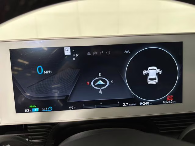 2024 Atlas White Hyundai IONIQ 5 SE RWD SUV