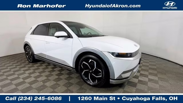 2024 Atlas White Hyundai IONIQ 5 Limited RWD SUV