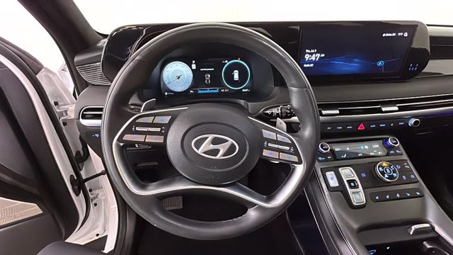 2024 Hyper White Hyundai Palisade Calligraphy Night Edition AWD SUV
