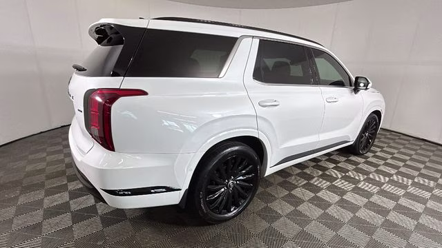 2024 Hyper White Hyundai Palisade Calligraphy Night Edition AWD SUV