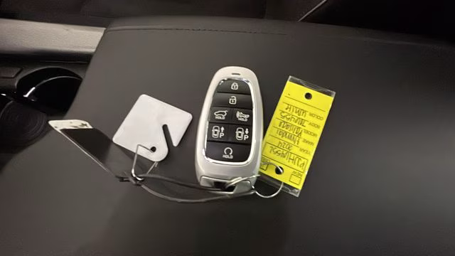 2024 Hyper White Hyundai Palisade Calligraphy Night Edition AWD SUV