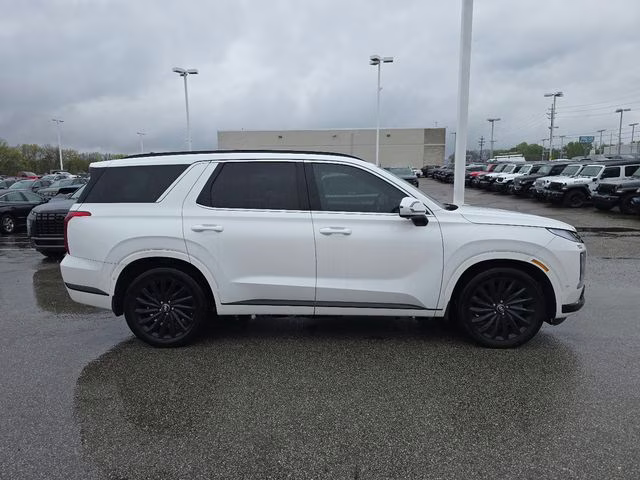 2024 Hyper White Hyundai Palisade Calligraphy Night Edition AWD SUV
