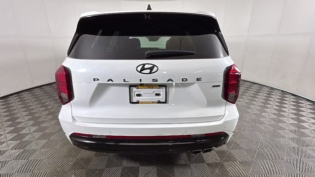 2024 Hyper White Hyundai Palisade Calligraphy Night Edition AWD SUV
