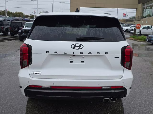 2024 Hyper White Hyundai Palisade Calligraphy Night Edition AWD SUV