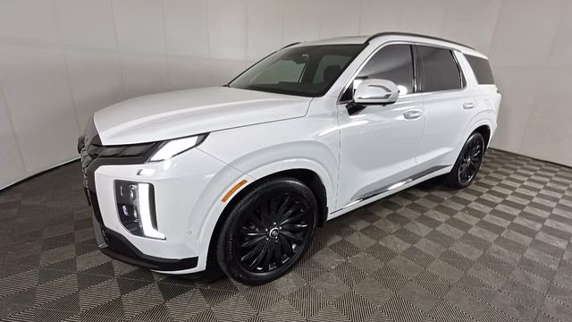 2024 Hyper White Hyundai Palisade Calligraphy Night Edition AWD SUV