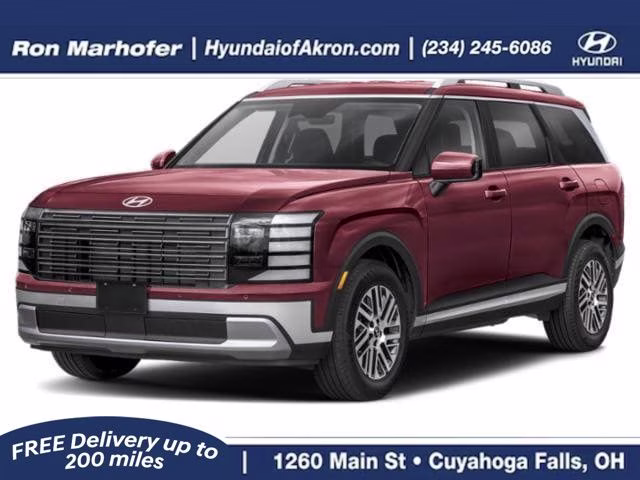 2026 Galaxy Maroon Pearl Hyundai Palisade SEL AWD SUV