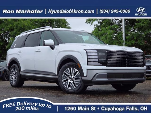 2026 Creamy White Pearl Hyundai Palisade Hybrid SEL AWD SUV