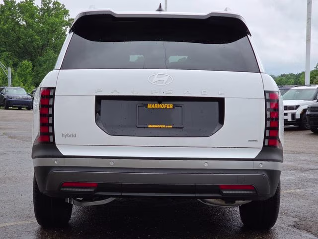 2026 Creamy White Pearl Hyundai Palisade Hybrid SEL AWD SUV