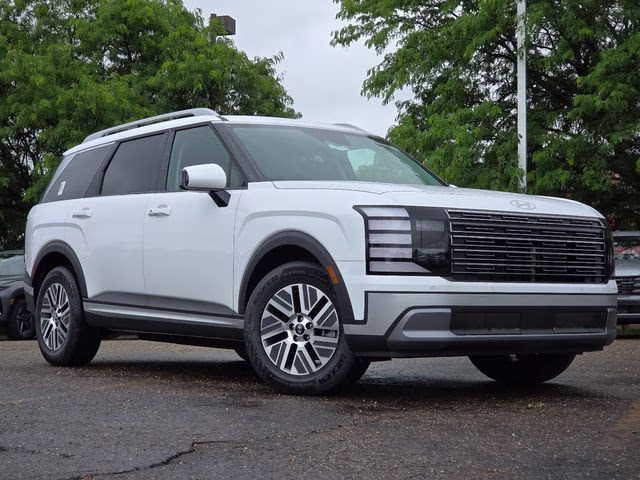 2026 Creamy White Pearl Hyundai Palisade Hybrid SEL AWD SUV