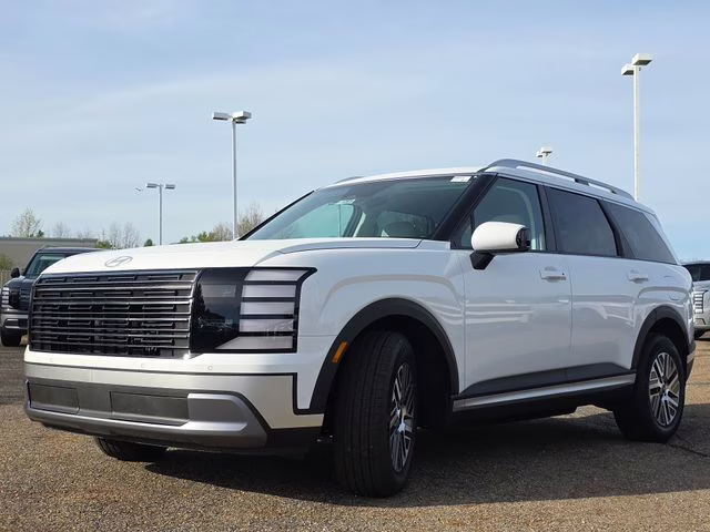 2026 Creamy White Pearl Hyundai Palisade Hybrid SEL AWD SUV