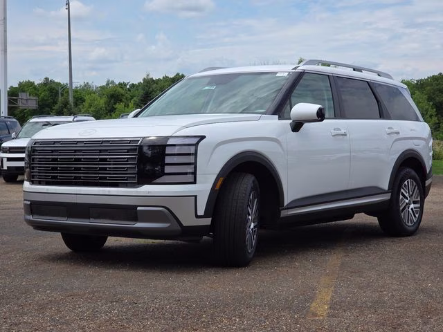 2026 Creamy White Pearl Hyundai Palisade Hybrid SEL AWD SUV