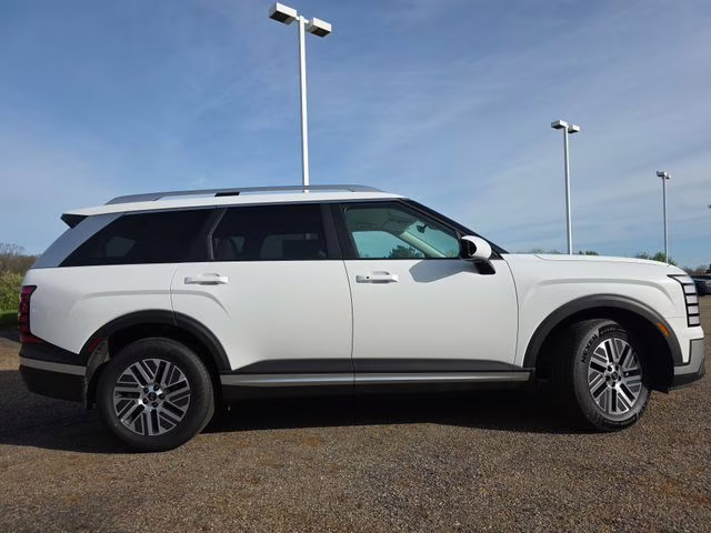 2026 Creamy White Pearl Hyundai Palisade Hybrid SEL AWD SUV