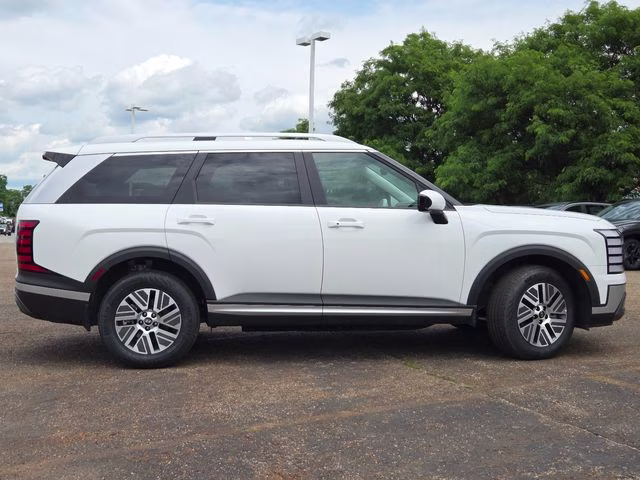 2026 Creamy White Pearl Hyundai Palisade Hybrid SEL AWD SUV