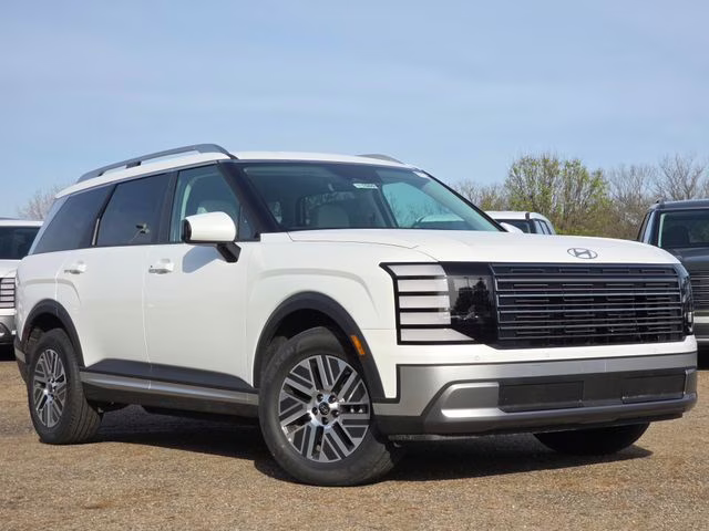 2026 Creamy White Pearl Hyundai Palisade Hybrid SEL AWD SUV
