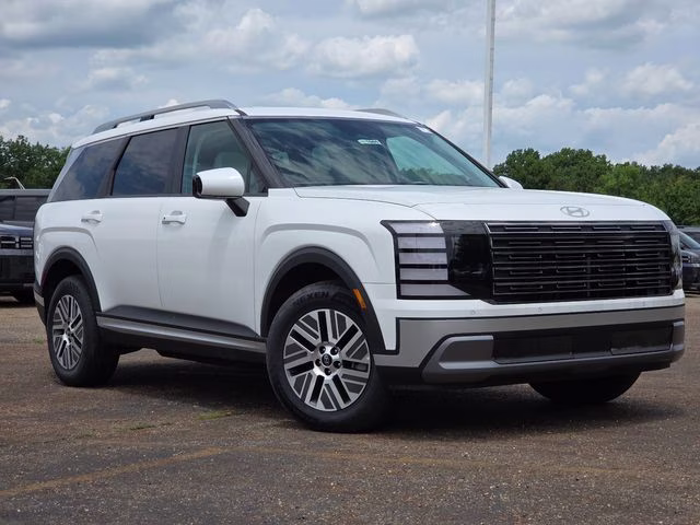 2026 Creamy White Pearl Hyundai Palisade Hybrid SEL AWD SUV