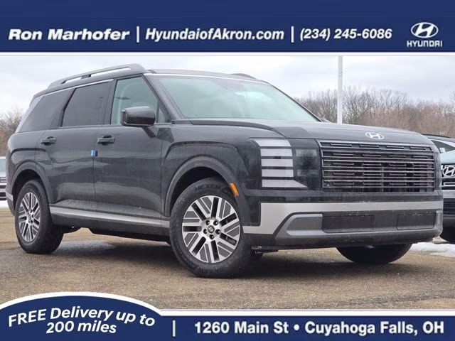 2026 Abyss Black Pearl Hyundai Palisade Hybrid SEL AWD SUV