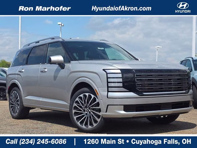 2026 Typhoon Silver Metallic Hyundai Palisade Calligraphy AWD SUV