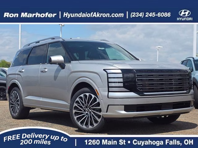 2026 Typhoon Silver Metallic Hyundai Palisade Calligraphy AWD SUV