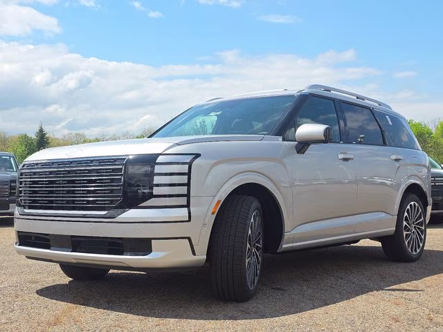 2026 Typhoon Silver Metallic Hyundai Palisade Calligraphy AWD SUV