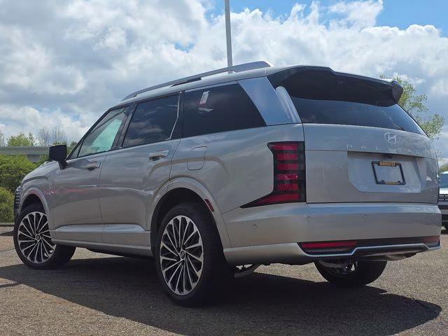 2026 Typhoon Silver Metallic Hyundai Palisade Calligraphy AWD SUV