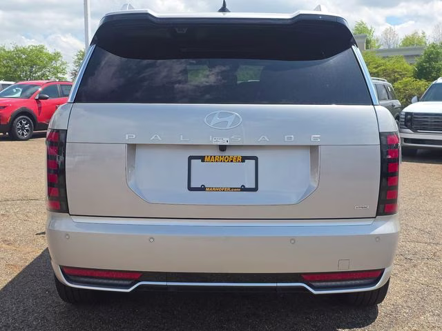 2026 Typhoon Silver Metallic Hyundai Palisade Calligraphy AWD SUV