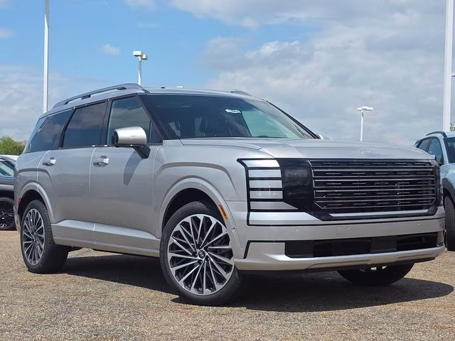 2026 Typhoon Silver Metallic Hyundai Palisade Calligraphy AWD SUV