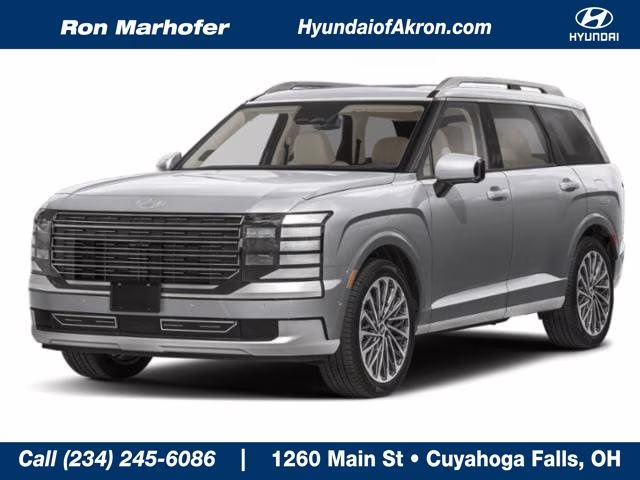 2026 Typhoon Silver Metallic Hyundai Palisade Calligraphy AWD SUV