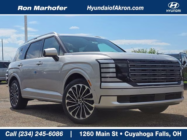 2026 Typhoon Silver Metallic Hyundai Palisade Calligraphy AWD SUV