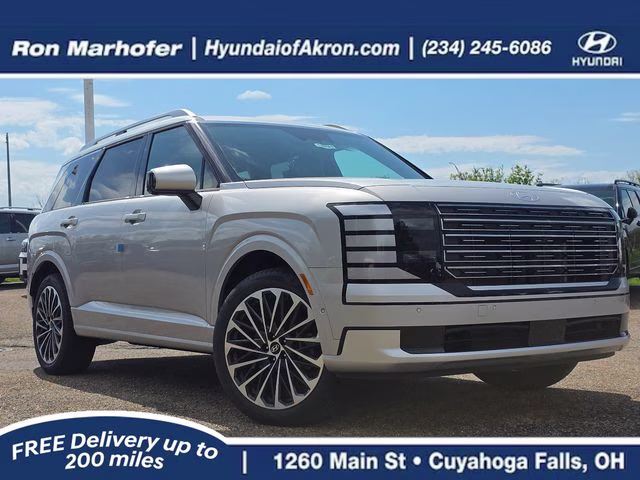 2026 Typhoon Silver Metallic Hyundai Palisade Calligraphy AWD SUV