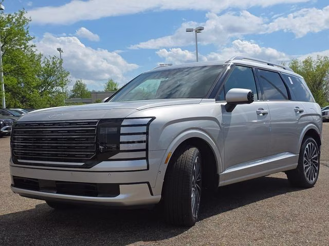 2026 Typhoon Silver Metallic Hyundai Palisade Calligraphy AWD SUV