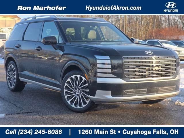 2026 Abyss Black Pearl Hyundai Palisade Hybrid Calligraphy AWD SUV