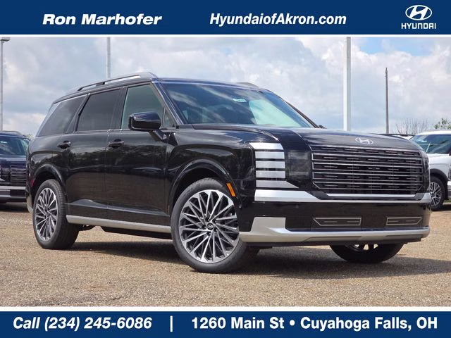 2026 Abyss Black Pearl Hyundai Palisade Hybrid Calligraphy AWD SUV