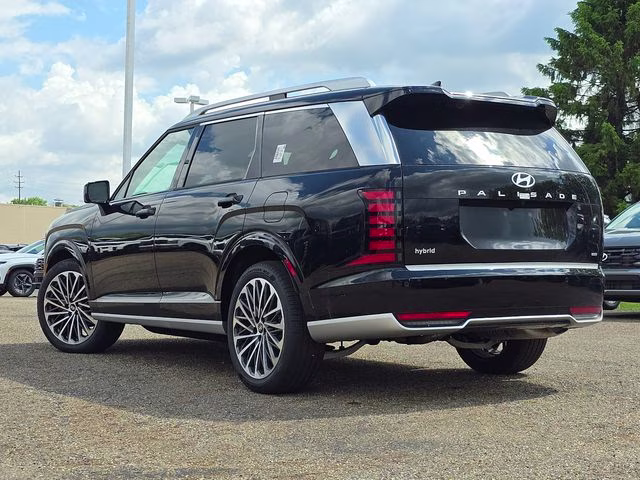 2026 Abyss Black Pearl Hyundai Palisade Hybrid Calligraphy AWD SUV