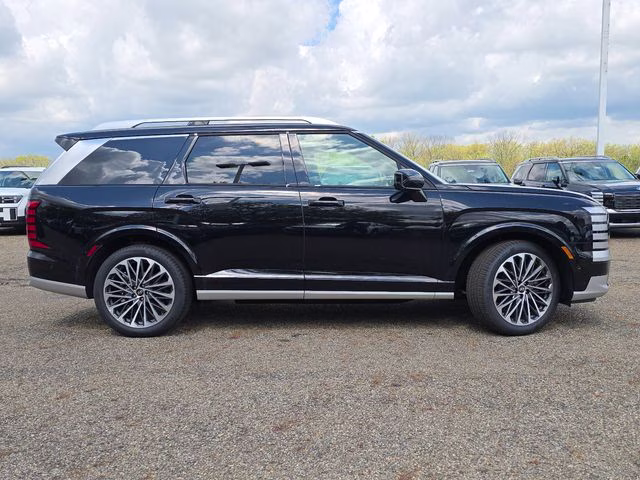 2026 Abyss Black Pearl Hyundai Palisade Hybrid Calligraphy AWD SUV