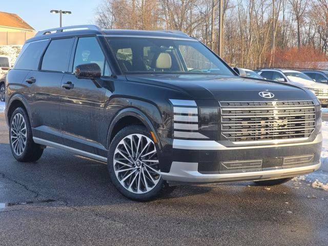 2026 Abyss Black Pearl Hyundai Palisade Hybrid Calligraphy AWD SUV