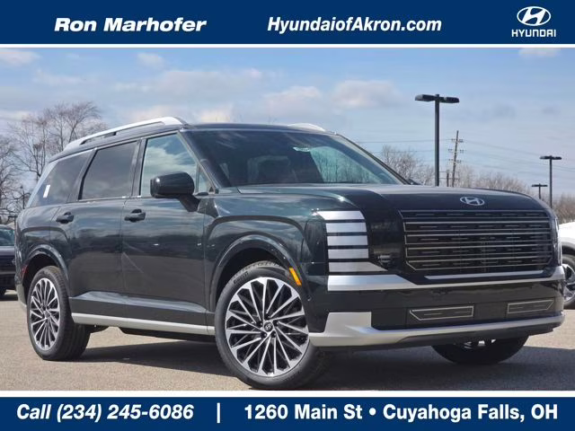 2026 Robust Emerald Pearl Hyundai Palisade Hybrid Calligraphy AWD SUV