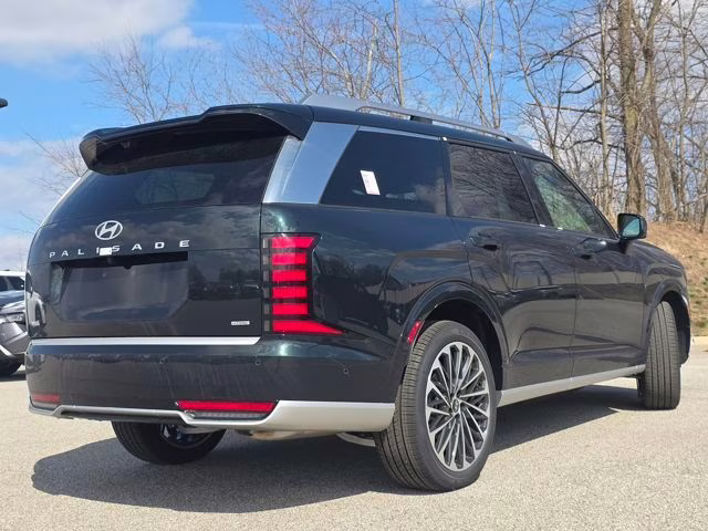 2026 Robust Emerald Pearl Hyundai Palisade Hybrid Calligraphy AWD SUV