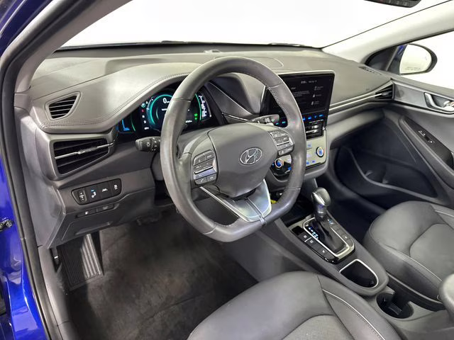2022 Intense Blue Hyundai Ioniq Hybrid Limited FWD Hatchback