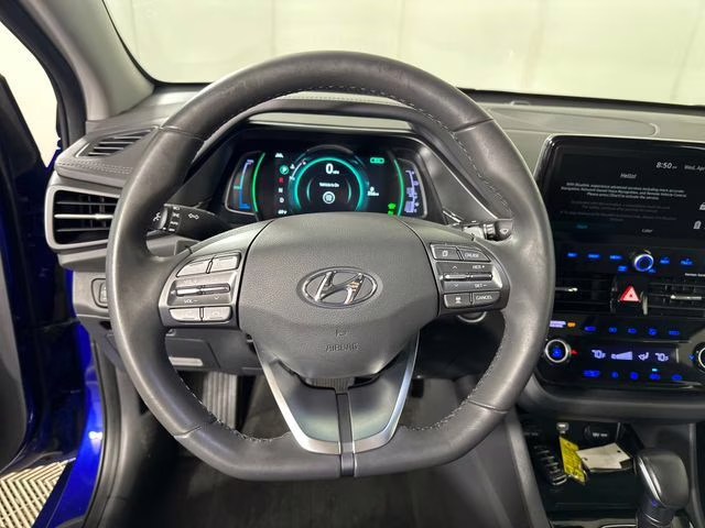 2022 Intense Blue Hyundai Ioniq Hybrid Limited FWD Hatchback