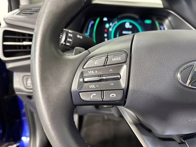 2022 Intense Blue Hyundai Ioniq Hybrid Limited FWD Hatchback