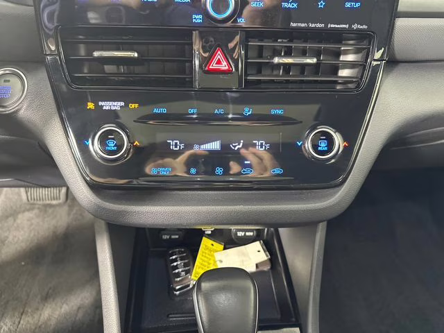 2022 Intense Blue Hyundai Ioniq Hybrid Limited FWD Hatchback