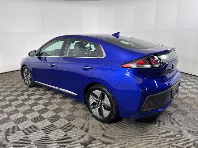 2022 Intense Blue Hyundai Ioniq Hybrid Limited FWD Hatchback