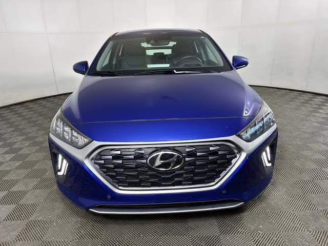 2022 Intense Blue Hyundai Ioniq Hybrid Limited FWD Hatchback