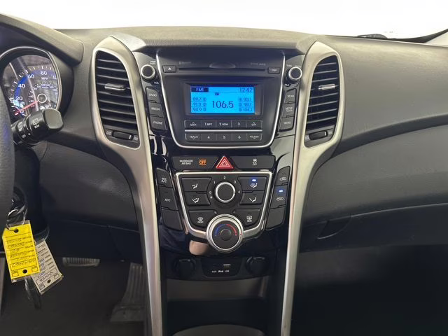2017 Symphony Air Silver Hyundai Elantra GT Base FWD Hatchback
